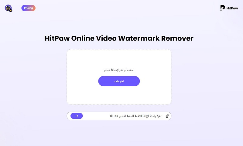 أداة إزالة العلامة المائية بالذكاء الاصطناعي عبر الإنترنت للفيديوهات