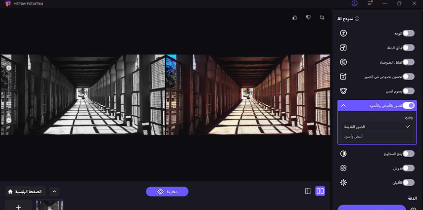 colorize photo with hitpaw fotorpea