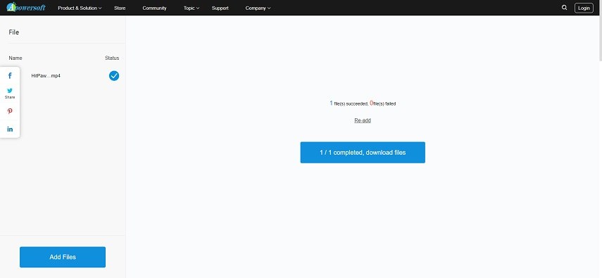 apowersoft  تطبيق ازالة العلامة المائية