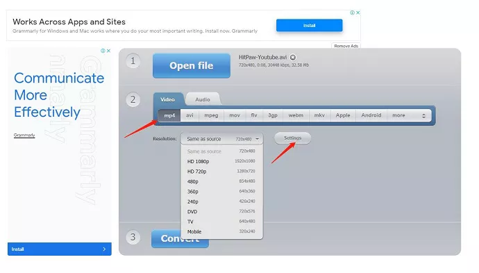 123apps convert video