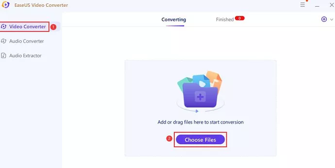 easeus choose video